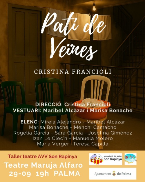 Burball 2025: Taller de teatre AVV de Son Rapinya PRESENTA; Pati de Veïnes